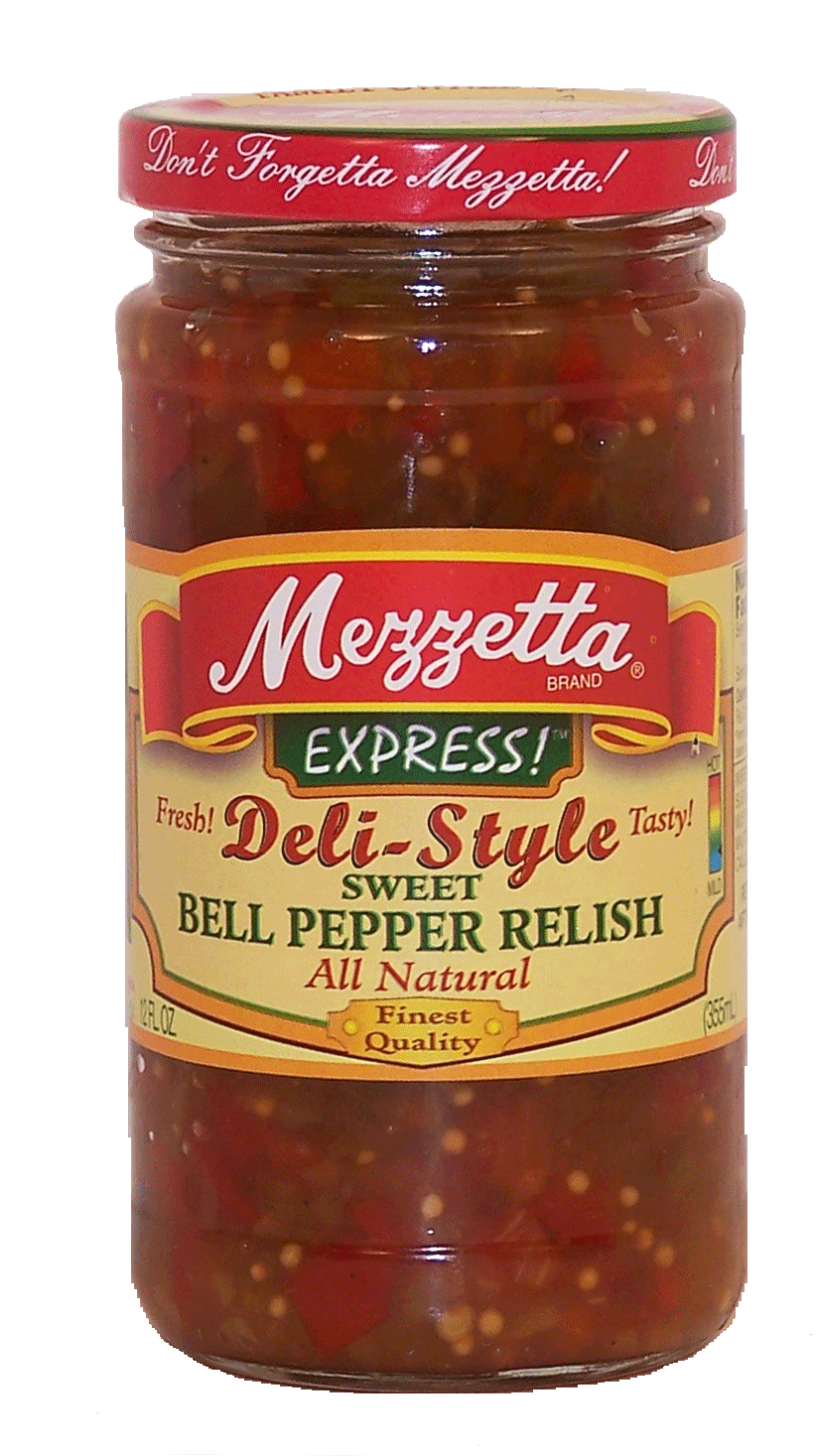 Mezzetta&nbsp;Express!&nbsp;deli-style sweet bell pepper relish Full-Size Picture